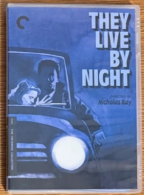 They Live by Night.  Criterion Collection.  DVD.  Film Noir.  Special Features. - Image 1 of 4