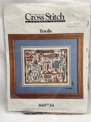 Better Homes And Gardens Cross Stitch Kit - TOOLS - Vintage 1995 Rare 049734 NEW - Image 1 of 3