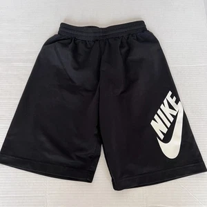 Nike SB Skateboarding Athletic Black and White Shorts Youth Medium - Picture 1 of 6