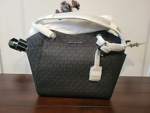Sac à main bandoulière Michael Kors femme noir jet set chaîne de voyage/toujours dans son emballage - Photo 1/7