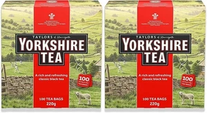 Taylors of Harrogate Yorkshire Tea 100 Tea Bags 220G - Picture 1 of 4
