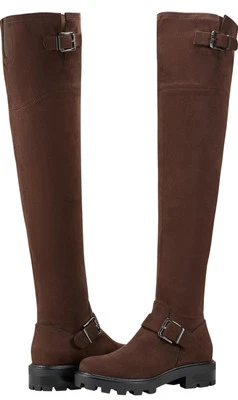 Botas por encima de la rodilla Marc Fisher LTD ML Ganven para mujer marrón oscuro talla 6M Foto 1 de 4