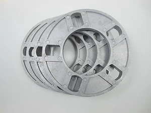 (4 pc) 5 LUG 1/2" SPACERS 5x4.75 5x120mm FITS CAMARO SS CORVETTE MANY MORE - Picture 1 of 7