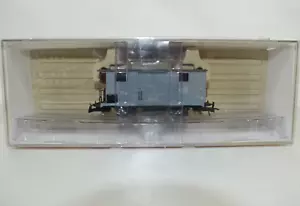 BRAWA 2086 HO WAGON COUVERT A TOIT PLAT TYPE US AMERIKANER OBB STEG AVEC BOITE - Imagen 1 de 5