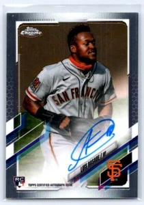2021 Topps Chrome #RA-LB Luis Basabe Rookie Autographs - Picture 1 of 2