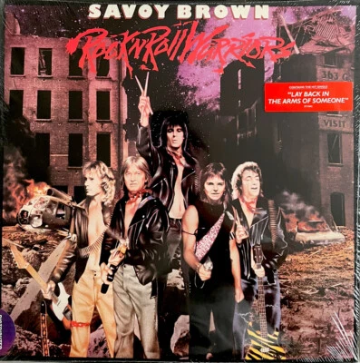 Savoy Brown- Rock 'N' Roll Warriors- Vinyl LP (Accord ST 7002)- Brand New Sealed - Image 1 of 2