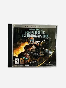 Star Wars Republic Commando PC DVD LucasArts Juego FPS Windows XP Computadora Jedi - Imagen 1 de 5