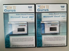 How to Gurus Video Based Training 2 DVD Rom Microsoft Excel 2007 Windows