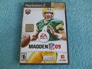 Madden NFL 09 (Sony PlayStation 2, 2008) COMPLETE WITH CASE AND MANUAL - Picture 1 of 7