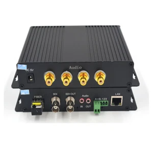 HD-SDI Video/Audio/Data Ethernet Fiber Optical Media Converters LC 1310/1550 - Foto 1 di 1