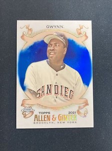 2021 Topps Chrome Allen & Ginter Tony Gwynn Blue 72/150 JE