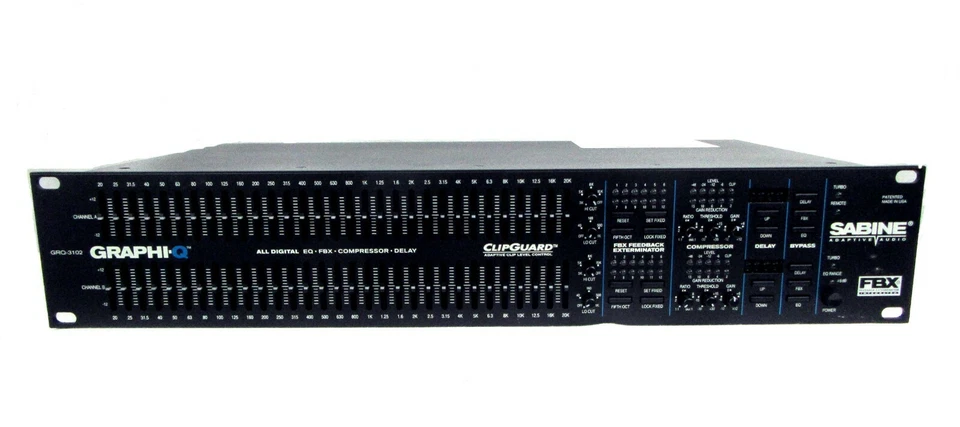 Sabine GRQ-3102 Graphi-Q Graphic Equalizer - New Old Stock, Free Shipping - Image 1 of 4
