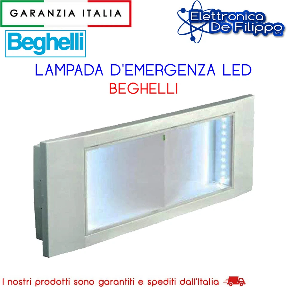 Beghelli 1499 LED 11W Plafoniera di Emergenza (8h Autonomia) - Immagine 1 di 1
