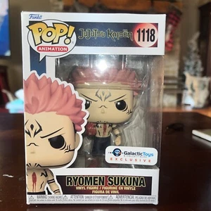 Funko Pop! Ryomen Sukuna #1118 JJK Juguetes Galácticos Exclusivos con Protector - Imagen 1 de 1