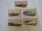 Lot de 5 cartes postales vintage années 1950 Pontiac publicité concessionnaire automobile 