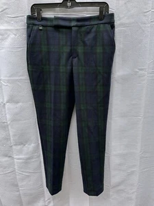 NEW Lauren Ralph Lauren Womens Plaid Tartan Pants Med. NWT NOS - Picture 1 of 5