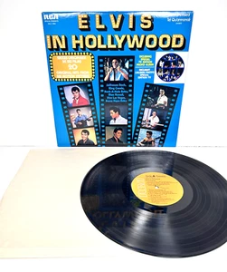 ELVIS PRESLEY - Elvis In Hollywood (KSL1-7053) - 12" Vinyl Record Album LP - VG+ - Imagen 1 de 12