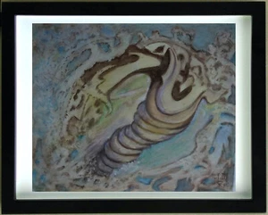 Gouache Abstrakte Komposition Signiert G. Von Der Loo (1911/1996) (J) - Picture 1 of 4