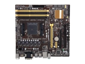 ASUS A55BM-PLUS Motherboard AMD A55 DDR3 Socket FM2+ Micro ATX w/ IO Shield - Picture 1 of 4