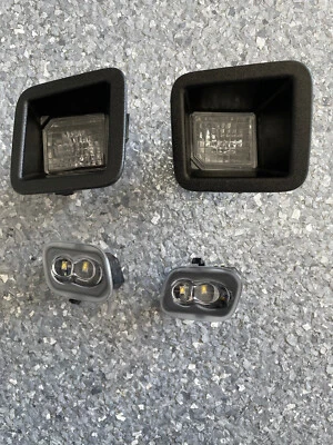 2017-2022 OEM Ford F150/250 Under Mirror Puddle & License Plate Housing  Lights - Image 1 of 4
