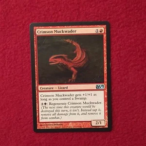 MTG Crimson Muckwader M13 Magic the Gathering Red Karte Uncommon Creature - Bild 1 von 1