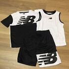 Boys toddler New balance 2 and 3 piece outfit sets shirts tank top shorts