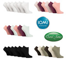 6 Pairs IOMI Diabetic Gentle Grip Trainer Socks 4-8 uk 37-42 Eur