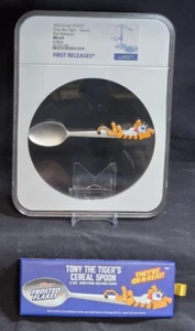 2024 CHAD 5000F - KELLOGG'S TONY THE TIGER .999 SILVER SPOON - NGC MS69 #1893 - Picture 1 of 15