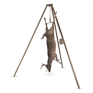 New Portable 8' Tripod Game Hanger 500-lb. Weight Capacity Durable Steel - Picture 1 of 8