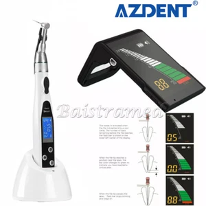 Dental Cordless LED Endo Motor 16:1 Contra Angle /Apex Locator Root Canal Finder - Picture 1 of 36