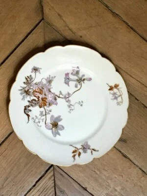 Assiette en porcelaine Grand Prix de Paris, Hache, Jullien Vierzon 1878 - Photo 1/3