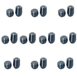 10x pokrętło głośności i nakrętka pokrętła kanału do radia Vertex VX-261 EVX-261 - Zdjęcie 1 z 4
