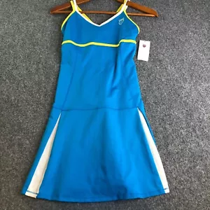 Kswiss Love Dress Womens Small Blue NWT UPF 40+ Performance Tennis Pickleball - Picture 1 of 11