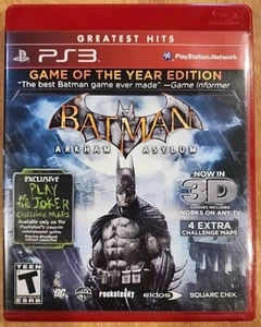 Batman - Arkham Asylum - Greatest Hits - PS3 - CIB - Picture 1 of 4