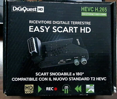 Easy Scart HD, scartbasiertes terrestrisches HD Fernsehen für ältere Geräte OVP - Bild 1 von 4