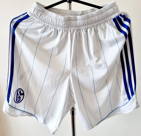 FC Schalke 04 2011 - 2012 Home football Adidas shorts size Medium Cover