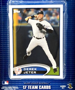 MLB Topps 2012 New York Yankees Team Karten Set - Factory Sealed 17 Karten - NEU! - Bild 1 von 4