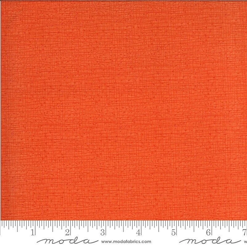 Moda Fabrics #48626 138 SOLANA" orange thatched BTY - Image 1 of 1
