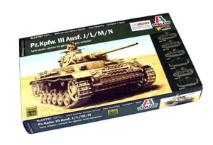 ITALERI Modelo Militar 1/56 Pz.Kpfw. III Ausf. Hobby escala J/L/M/N 15757 T5757 - Imagen 1 de 2