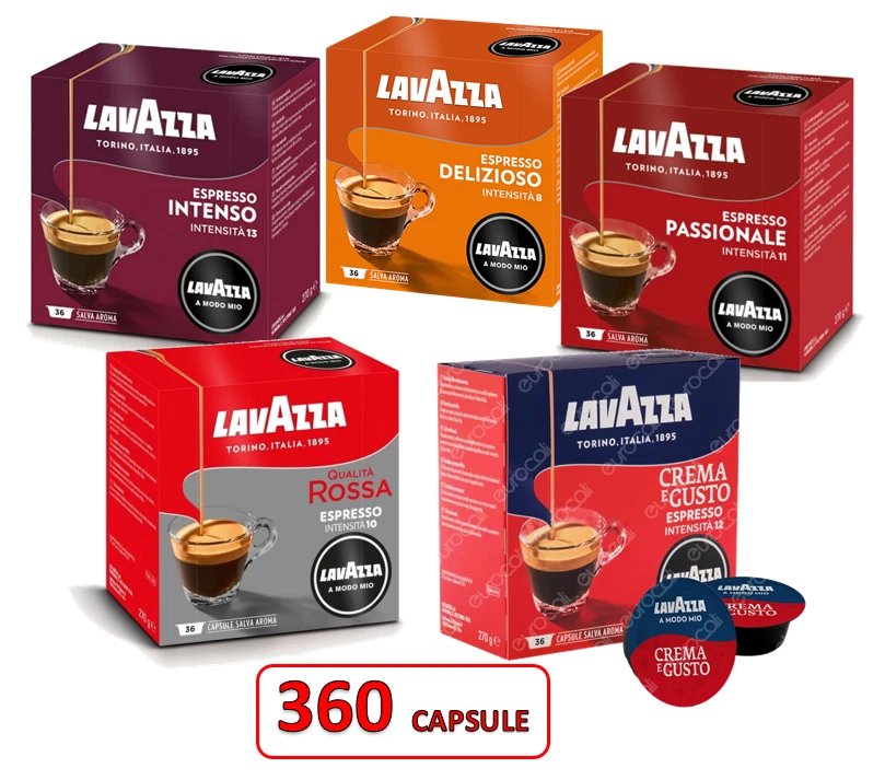 360 Kapseln Caffè Lavazza A modo mio Original Mix Gemischt Nein 256 Provale Alle - Bild 1 von 1