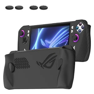 Coque pour ASUS ROG Ally avec 4 Poignées de Pouce Anti-Rayures et Antichoc So... - Photo 1/7