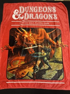 Manta Bioworld Dungeons & Dragons DnD D&D impresión artística de portada 48x60 Foto 1 de 4