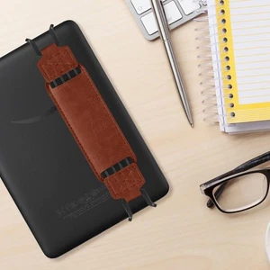 Leather Hand Strap For 6-11" Tablet Stand For IPad Xiaomi For Kindle Kobo Vo _ou - Photo 1/13