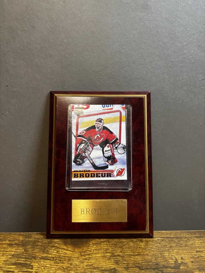 Memorabilia deportiva de Martin Brodeur placa New Jersey Devils NHL Foto 1 de 2