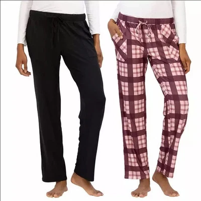 Paquete de 2 pantalones de salón de pierna recta Lucky Brand para mujer Foto 1 de 4
