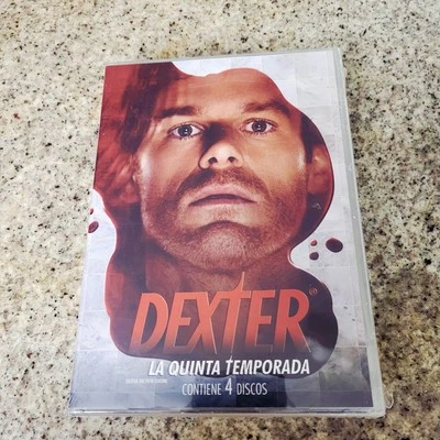 Dexter Season 5 DVD (Spanish) Region 4 Sealed 4-Disc Set NTSC Showtime Foto 1 de 4