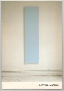 GOTTFRIED HONEGGER RECENT PAINTINGS / 1st Edition 1983 #180249 - Picture 1 of 1