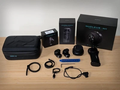 Sistema de Control de Lente Inalámbrico Tilta Nucleus Nano II con Kit de Mango de Control Foto 1 de 4