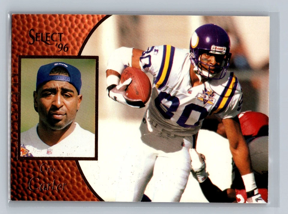 1996 Select #103 Cris Carter - Image 1 of 2