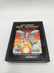 Yars' Revenge (Atari 2600, 1982) Authentic TESTED WORKS Mint Retro Rare Shooter - Picture 1 of 6